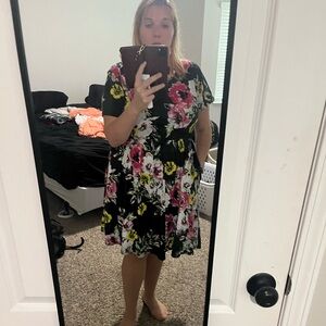 Chic Soul Floral Dress